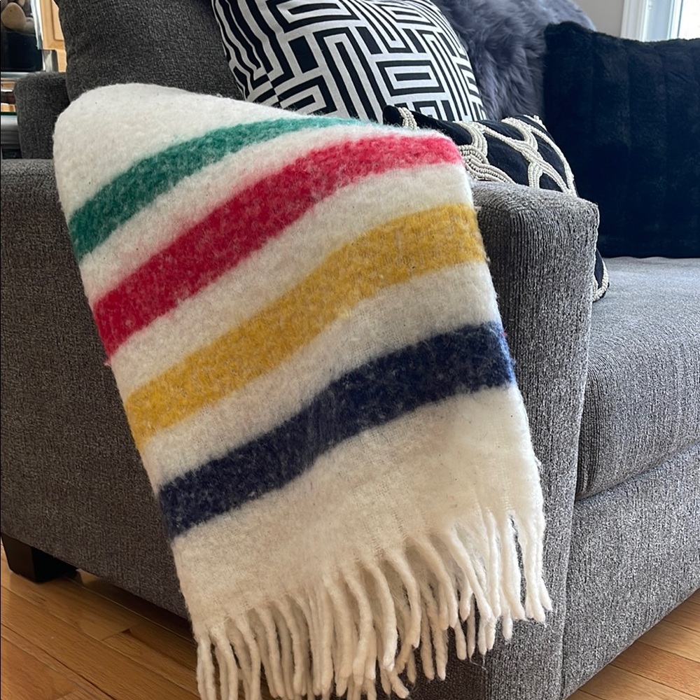 Hudson’s Bay Company Iconic Striped Blanket Throw
